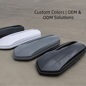 Boîte de <span class=keywords><strong>toit</strong></span> moyenne 680L avec barres transversales pour les voyages de week-end et les sports de plein air - Product Image 6