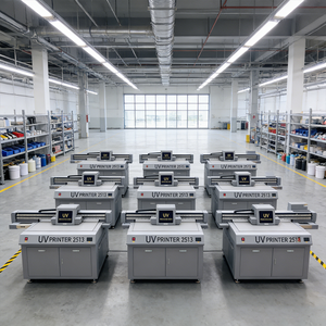 Oem Lüks Özel <span class=keywords><strong>UV</strong></span> Flatbed Yazıcı 2.5*1.3m Tx800 Xp600 I3200 Çift Kafa Fabrikadan Doğrudan Büyük Format Baskı Makinesi - Product Image 3