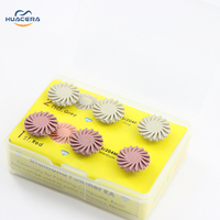 Huacera CP6011 Kit de fraise chirurgicale dentaire perceuse orthodontique pour le polissage des dents meulage mèches de routeur à pointe de carbure pour les soins dentaires