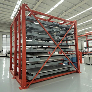 Étagères de stockage en acier de type tiroir de qualité industrielle, système d'étagères à palettes en tôle robuste - Product Image 2