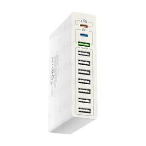 Caricabatterie Usb per telefono cellulare multifunzione 65W tipo C a ricarica rapida Dual Pd 20W Android pratico adattatore per Apple Iphone Samsung