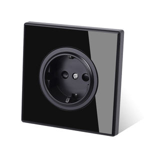 LangYeao EU Elektrische gehärtete Glasscheibe USB Typ C Deutschland Wand steckdose 240V Max. Strom 16A PC - Product Image 3