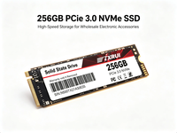 SSD internal TXRUI OEM 256GB M.2 NVMe PCIe 3.0, solid state drive OEM untuk laptop dan desktop, peningkatan SSD dengan casing plastik.