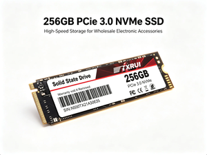 TXRUI OEM 256GB M.2 NVMe SSD PCIe 3.0 ฮาร์ดดิสก์แบบโซลิดสเตทภายใน OEM สำหรับแล็ปท็อปและเดสก์ท็อป อัปเกรด SSD  ไดรฟ์ SSD แบบเปลือกพลาสติก - Product Image 2