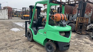 Fast Delivery Mitsubishi 2.5 Ton TCM Forklift Used Diesel Engine Three Stage Mast Offroad Capability for Warehouse <b>Material</b> - Product Image 2