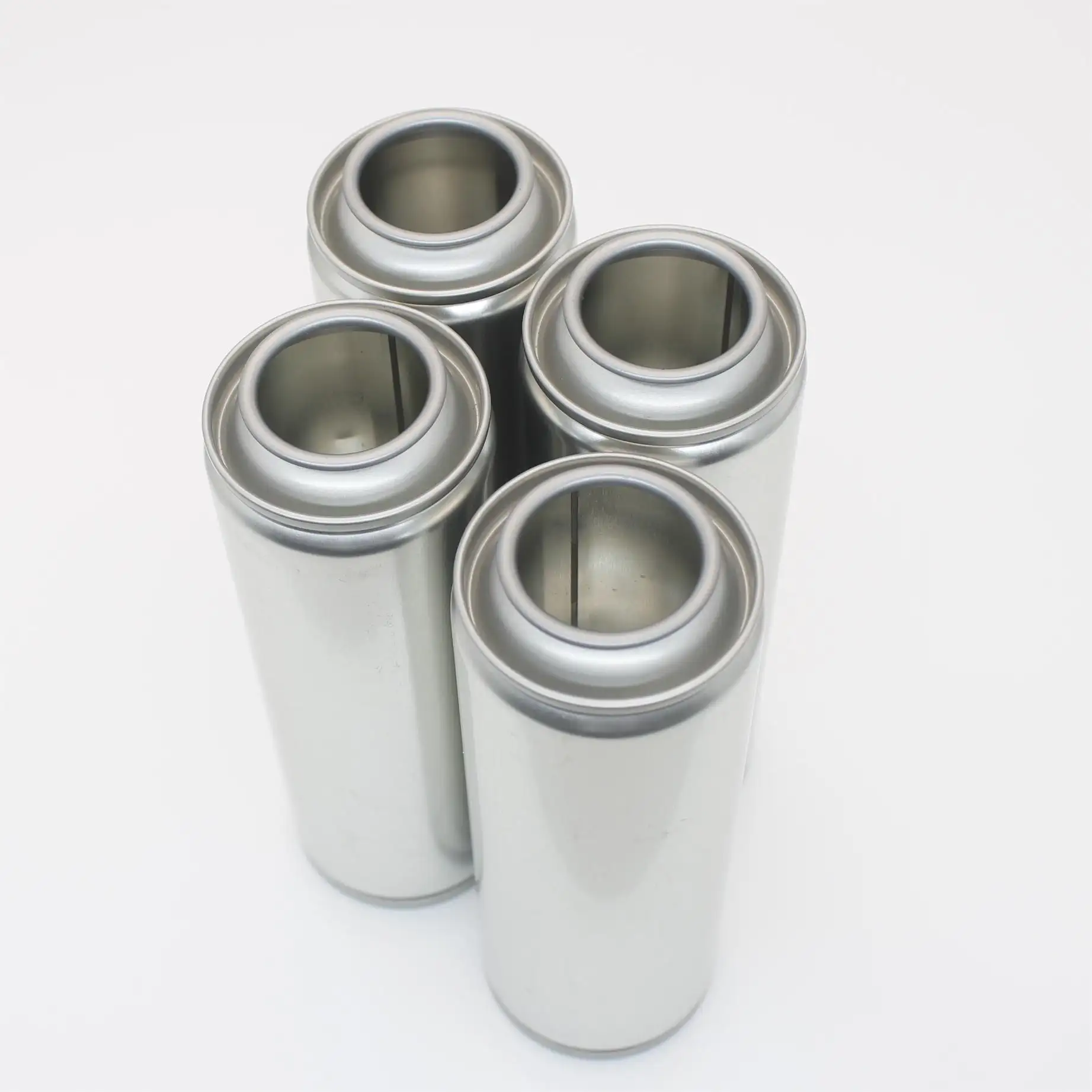 Hot sale Empty Tinplate Cans 65mm CMYK Printing 159mm straight body Butane Gas Can empty aerosol can