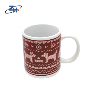 Taza de café de cerámica personalizada, <span class=keywords><strong>precio</strong></span> barato, buena venta, <span class=keywords><strong>tazas</strong></span> de café creativas de cerámica para el día de Navidad con asa para beber, venta al por mayor - Product Image 6