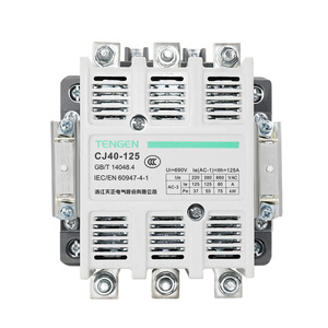 Contacteur AC Tengen CJ40 125A 690VAC 220/380/660VAC pour usage industriel - Product Image 1