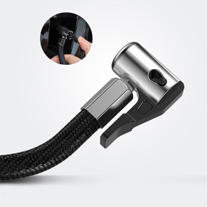 Minibomba de aire portátil para coche, inflador de <span class=keywords><strong>neumáticos</strong></span> con luz LED, indicador digital de 3634m y 19mm, certificado CE, Apagado automático - Product Image 6