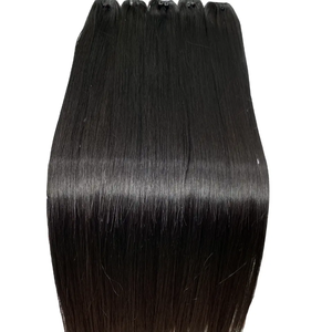 Virgin Unprocessed Cuticle Aligned Nerz Brasilia nische gerade gewellte lockige menschliche Bündel Haar 30% Verhältnis Haar verkäufer - Product Image 1