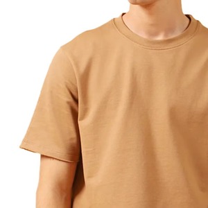 T-shirts pour hommes en tissu tricoté de haute qualité, respirants, grande taille, manches courtes, col rond, imprimés, en vente - Product Image 6