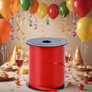 Cinta Roja para Fiestas, 450M, Reutilizable, para Decoración de Fiestas - Product Image 3