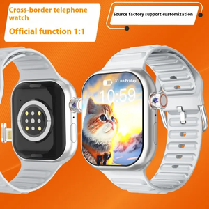 שעון חכם 1.97 אינץ' HD עם מסך מגע, מערכת הפעלה אנדרואיד, GPS, <span class=keywords><strong>WiFi</strong></span>, מד דופק, עמידות למים בתקן IP68, תזכורת קיבלה, שעון ספורט יוניסקס, מבצע חם MEA - Product Image 5