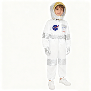 Costumes d'Halloween <span class=keywords><strong>YuYuan</strong></span> pour enfants, costume d'astronaute pour filles et garçons, combinaison spatiale, cosplay - Product Image 3