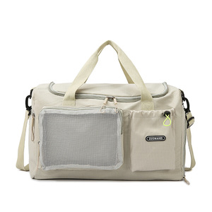 Nouveau Sac de Voyage Grande Capacité Tendance avec Logo Personnalisé, Séparation Sec/Humide, Sac de Sport et de Gym, Sac à Chaussures - Product Image 4