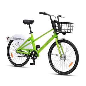 Sistema de Bicicletas Públicas Urbanas de Una Velocidad TXED Premium para Alquiler, Cuadro de Aleación de Aluminio Totalmente Resistente a Impactos, Compartible - Product Image 2