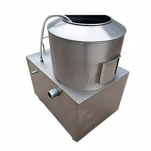 Machine industrielle à éplucher les pommes de terre pour ligne de traitement de légumes-racines de grande capacité - Product Image 1