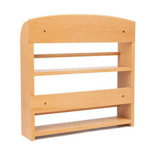Estante para especias de madera maciza de 2 niveles, estante multifuncional de bambú para almacenamiento en la cocina, para especias y condimentos - Product Image 4