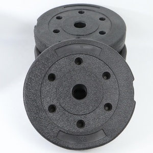 Offre Spéciale <span class=keywords><strong>Disque</strong></span> de <span class=keywords><strong>Poids</strong></span> pour Haltère Réglable en Plastique Revêtu avec Petit Oeillet, Respectueux de l'Environnement - Product Image 1