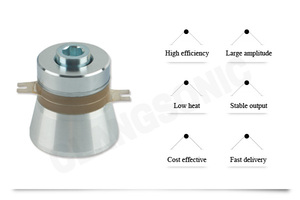 Đầu dò siêu âm tần số cao 40kHz 60W Đầu dò siêu âm gốm <span class=keywords><strong>Piezo</strong></span> để làm sạch sạch - Product Image 6