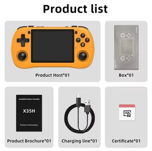 Powkiddy X35h 3.5 pouces écran Ips Portable Mini poches Arcade Machine <span class=keywords><strong>Gamebox</strong></span> <span class=keywords><strong>Console</strong></span> Joystick Consoles de jeux vidéo lecteur - Product Image 6