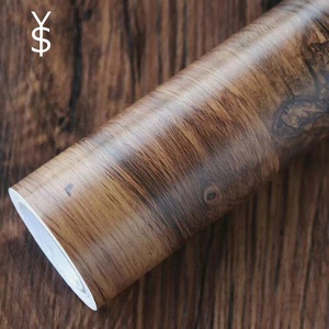 <span class=keywords><strong>2019</strong></span> Meilleur vendeur réel de grain de bois brillant de film de vinyle de grain de bois pvc film - Product Image 6