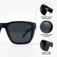 Lunettes de soleil Knockaround, Lunettes de soleil de cyclisme, Lunettes de soleil Speedtrap, Lunettes de sport pour hommes, pour la conduite en extérieur