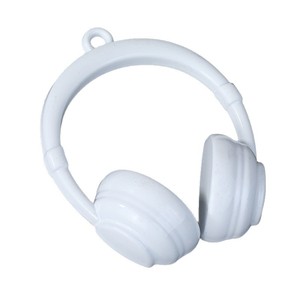 Breloque <span class=keywords><strong>pour</strong></span> casque audio supra-auriculaire en alliage de zinc brillant, accessoire <span class=keywords><strong>pour</strong></span> enrouleur de <span class=keywords><strong>badge</strong></span> DJ - Product Image 5