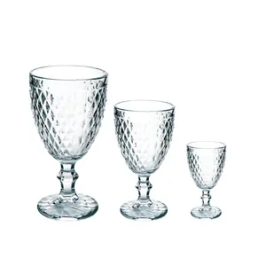 2023 Hot Sale Vintage Cocktail Wine Glass Cups Golden Edge Multi Colored Glassware Wedding Party Green Blue Purple Pink Goblets