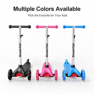 Trottinette pliable pour enfants avec <span class=keywords><strong>roues</strong></span> lumineuses en PU, hauteur réglable sur 4 niveaux, trottinette à <span class=keywords><strong>3</strong></span> <span class=keywords><strong>roues</strong></span> pour garçons et filles de <span class=keywords><strong>3</strong></span> à 12 ans - Product Image 6