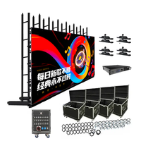Layar LED Sewa Indoor Outdoor P3.91 P2.976 500x1000mm Kabinet Refresh Rate Tinggi untuk Konser dan Acara Panggung