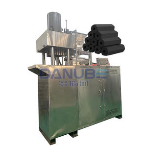 Exportation vers l'Indonésie Machine hexagonale à briquettes de charbon de bois Machine à briquettes de poudre de charbon - Product Image 1