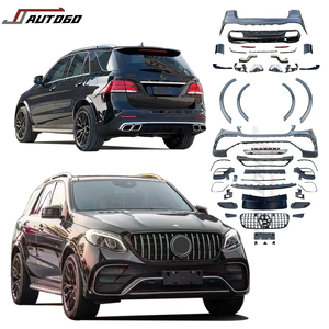 Conversion de modification automatique de l'ancien au nouveau kit de carrosserie pour <span class=keywords><strong>mercedes</strong></span>-benz W166 GLE 2015-2018 mise à niveau vers 2019 W167 GLE63 <span class=keywords><strong>AMG</strong></span> - Product Image 1