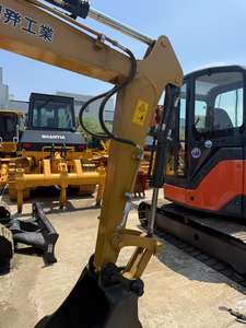 Excavatrice sur chenilles d'occasion CAT304 304CR 4 tonnes, mini-pompe hydraulique, roulement, moteur, boîte de vitesses – Bonnes performances de travail, vente de machines - Product Image 3