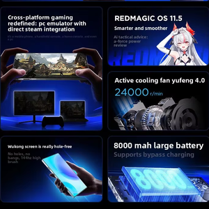 NUEVO Red Magic 11S Pro Plus 5.ª Generación, Teléfono Móvil para Juegos 5G con Pantalla OLED de 144 Hz y 6.85 Pulgadas, Batería de 8000 mAh y Cargador de 80 W - Product Image 6