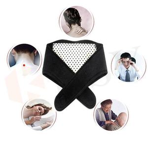 Bantalan Leher Termal Penghangat Diri Yang Mudah Dipakai Sendiri Dukungan Penjepit Leher Turmalin Magnetik - Product Image 3