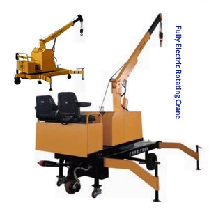 Grue rotative hydraulique mobile à contrepoids, grue à bras unique rotative, équipement de levage et de levage de charges - Product Image 5