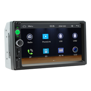 Bestree bán buôn phổ đôi 2 Din 7 inch màn hình cảm ứng xe đài phát thanh MP5 Carplay đài phát thanh de coche Carplay Android Auto Stereo - Product Image 2