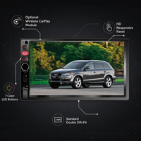 VOLOX Pemutar MP5 7 Inci Opsional Wireless CarPlay Android-Auto Layar Sentuh Bluetooth Stereo Radio Grosir Langsung Pabrik