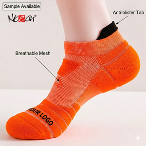 Calcetines de Baloncesto de Compresión a Media Pantorrilla, Personalizables con Patrón Jacquard, Mezcla de Poliéster y Algodón, para Equipos Deportivos, Marca Nicecin - Product Image 1