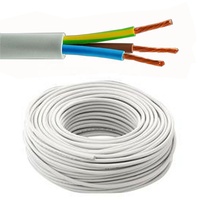 Câble d'alimentation flexible en caoutchouc et cuivre/aluminium, 100 pièces, 3x50 mm², 5x16 mm²