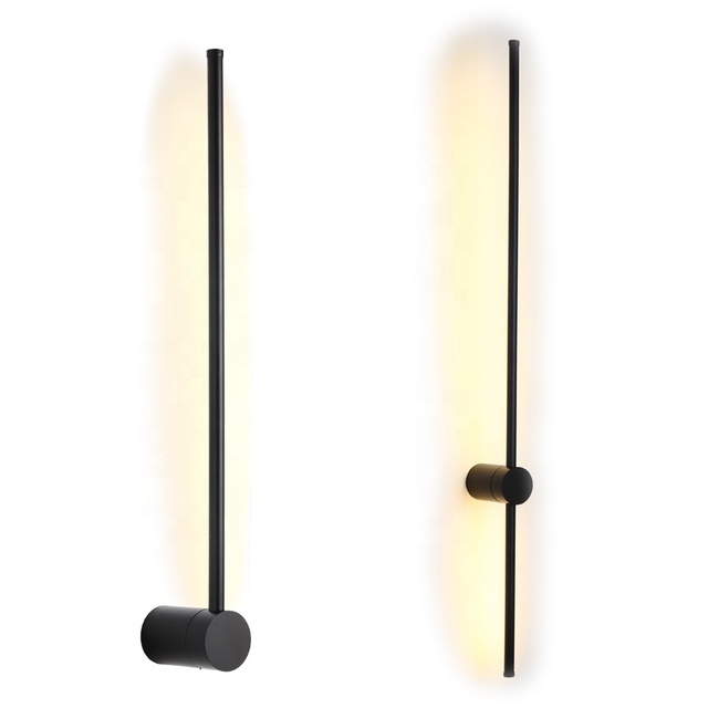 Nordic Style LED Wall Lamp for Home Office 10 Wood Grain Design Iron Art Decorative Indoor Wall Sconce Light for Bedroom Study