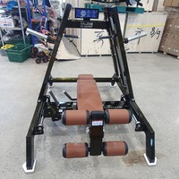 Station de musculation multifonctionnelle portable en acier pour la maison, pour les entraînements à domicile unisexes, machine Smith, station multifonctionnelle pour la maison