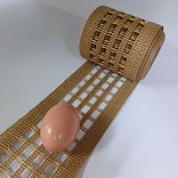 Bandes transporteuses de collecte d'œufs Zumoi, également connues sous le nom de bandes transporteuses en polypropylène, pour cages à poules pondeuses