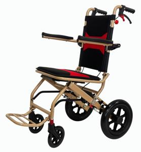 Fauteuil roulant léger manuel pliant de maison d'hôpital d'approvisionnement direct d'usine avec des repose-pieds détachables - Product Image 4