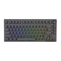 Clavier à déclenchement rapide pour pilote Web de précision de 0.01mm Commutateurs magnétiques Clavier de jeu à effet Hall Petit 66 touches avec bouton