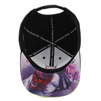 Casquettes de sport brodées en 3d plates 6 panneaux en coton personnalisées Casquette Hip Hop Snapback brodée avec logo