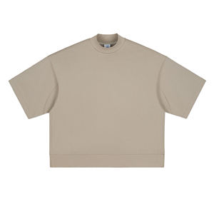 Camisetas de punto en blanco para hombres 305G 100% algodón, alta calidad, suministro del fabricante con opciones personalizadas - Product Image 1