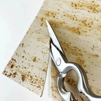 Pierre flexible Mcm Travertine 270 cm, pierre murale extérieure en pierre lunaire, matériau en argile modifié en forme de champignon, pierre flexible naturelle