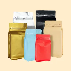 2023 New Arrival Zipper Tea Bags Coffee Powder Bag Coffee Bags With Valve